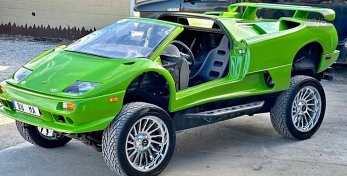 На продажу выставили внедорожную реплику Lamborghini Diablo