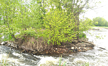 В Курской области отремонтировали плотину на пруду у деревни Долгое
