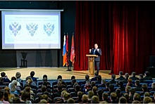 Александр Молотков провел урок истории для кадетов 1-го МКК в САО