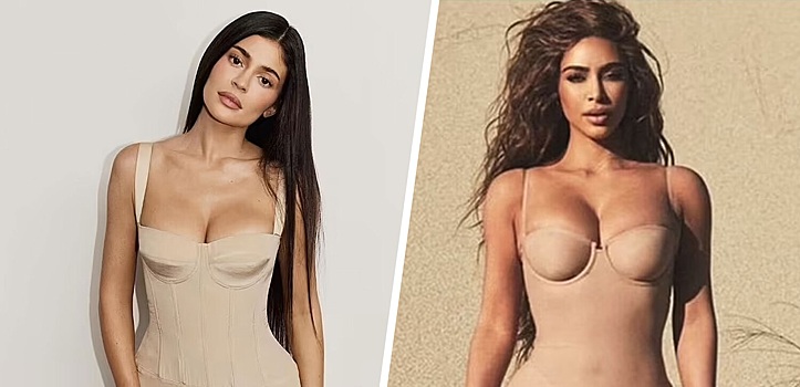 Модель Кайли Дженнер сменила имидж и скопировала стиль Ким Кардашьян