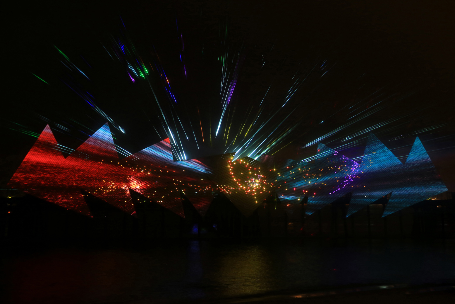 Шоу «Крылья времени», Остров Сентоза, Сингапур, Азия