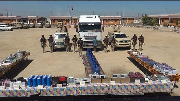 Египетские пограничники пресекли крупную поставку контрабанды террористами