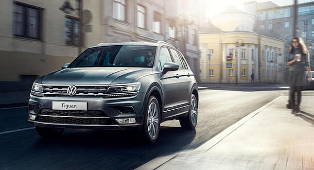 В России подорожал кроссовер Volkswagen Tiguan