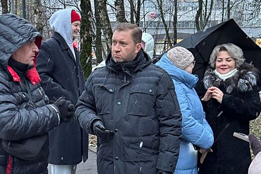 Глава управы района Савелки Игорь Костин 26 ноября провел обход территории 3 микрорайона