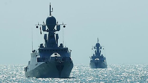 В Средиземном море прошли учения ВМФ и ВКС России