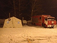 На трассе в Башкортостане из-за похолодания развёрнут мобильный пункт обогрева