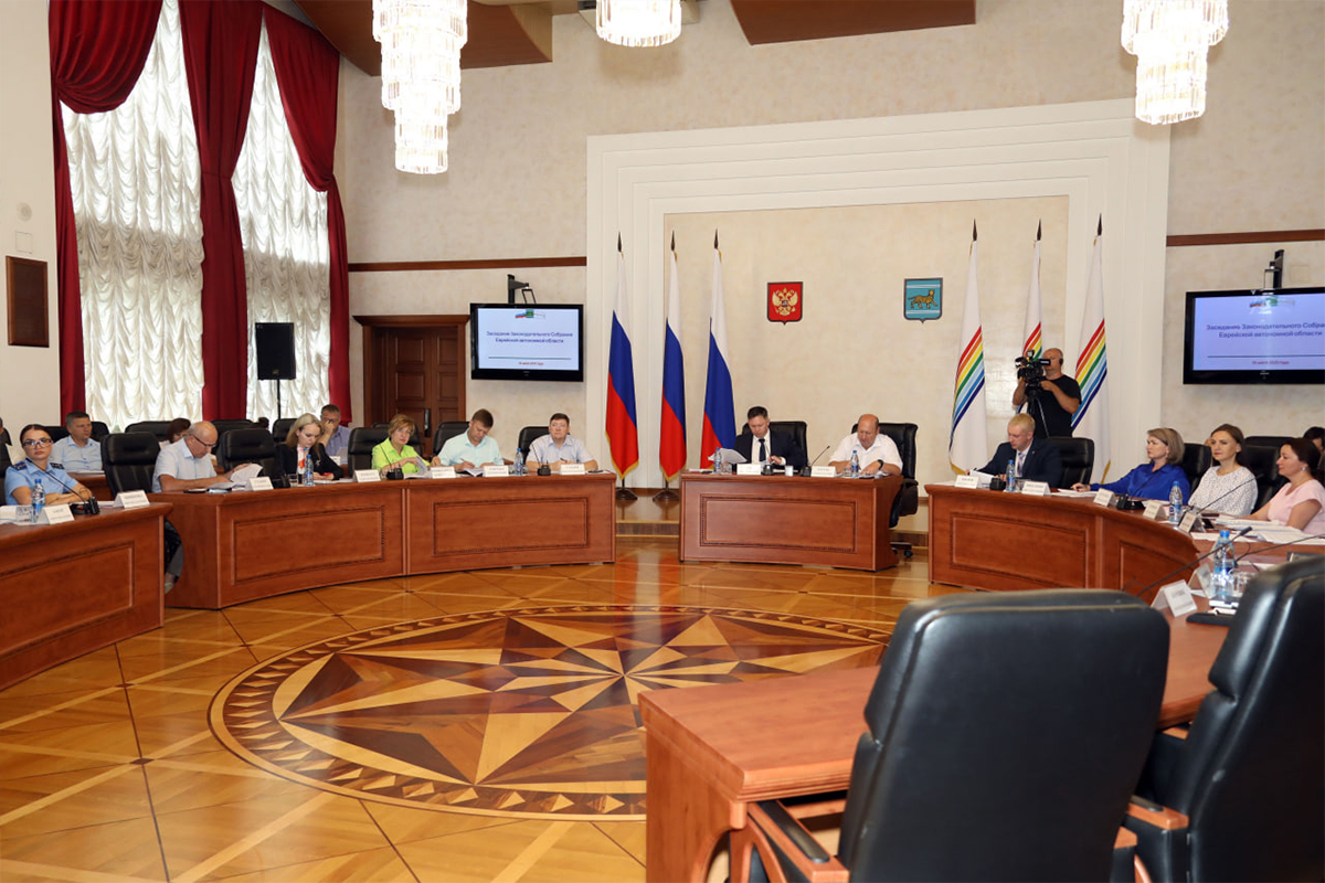 Депутаты парламента ЕАО завершили весеннюю сессию