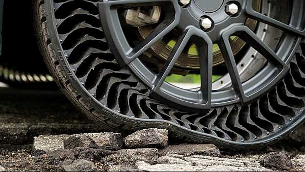 Chevrolet могут получить безвоздушные шины Michelin