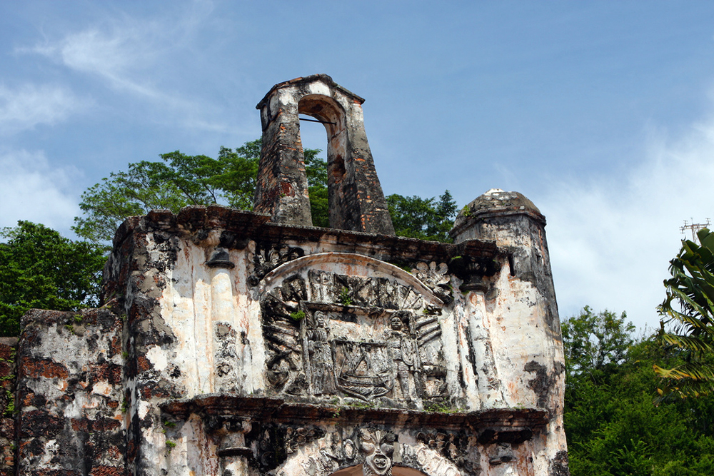 Ворота Porta De Santiago, Малакка, Малайзия, Азия