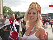 «Первый канал» убрал «самую красивую болельщицу»: она оказалась актрисой 18+
