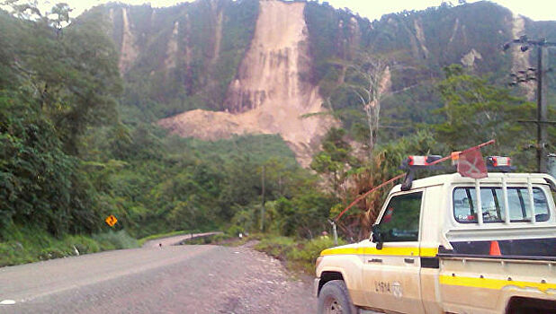 В Папуа – Новой Гвинее произошло землетрясение