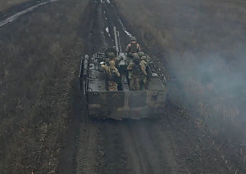 Экипажи ТОС-А1 «Солнцепек» группировки войск «Запад» уничтожили позиции ВСУ на Купянском направлении