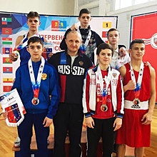 Курские боксёры выиграли медали юношеского первенства России