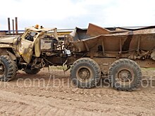 Под Бугурусланом перевернулся спецавтомобиль