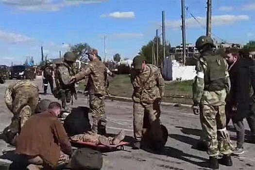 "Русская Весна": войска РФ захватили большую группу украинских военных под Северском