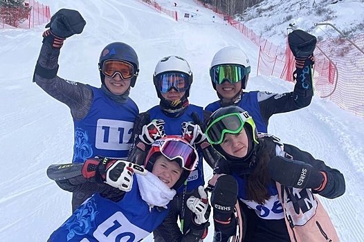 В "Абзаково" прошел первый этап Кубка России по горнолыжному спорту глухих