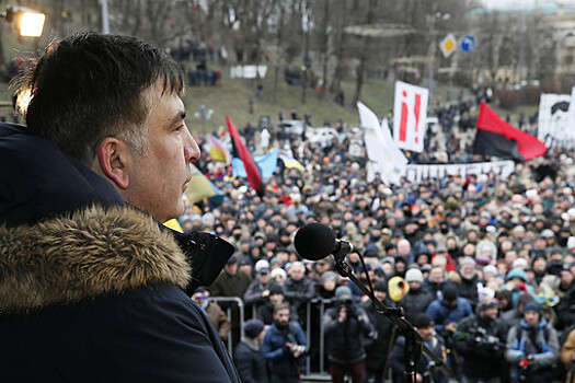 Саакашвили попросил о помощи Меркель и ЕС