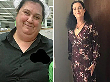 Женщина сбросила 73 килограмма на диете из бургеров и чипсов