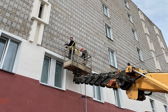 В Кирове к 650-летию начались работы по подсветке фасадов зданий