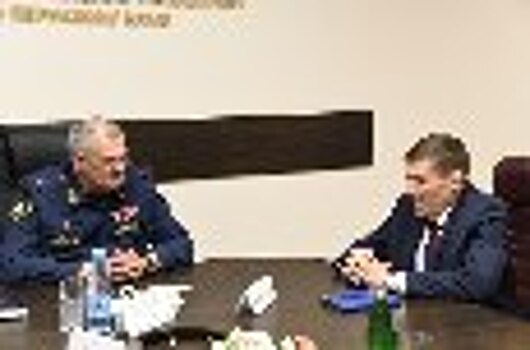 Заместитель председателя Общественного совета при ФСИН России Александр Воронцов с рабочим визитом посетил ГУФСИН России по Пермскому краю
