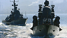ВКС и ВМФ РФ нанесли совместный удар по позициям ИГ