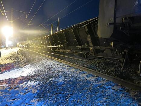 Сход вагонов с углем стал причиной повреждения около 250 метров путей на ЗабЖД