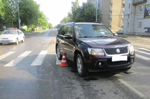 В Рыбинске водитель иномарки сбил 7-летнего мальчика на пешеходном переходе