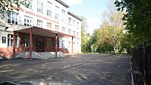 Отремонтированный плац у школы № 29 в Вологде готов к приемке
