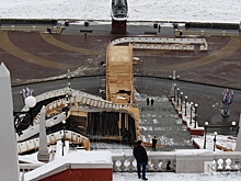 Соревнования по айс-кроссу на Чкаловской лестнице перенесены
