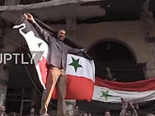 В сирийской Думе отпраздновали избавление от боевиков криками «Россия! Москва!»