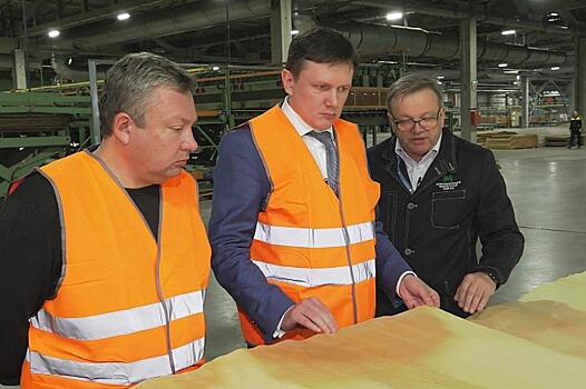 Мурашинский фанерный завод планирует увеличить объемы производства в два раза