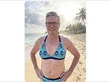 Маск опубликовал сгенерированное ИИ изображение Стармера в женском купальнике