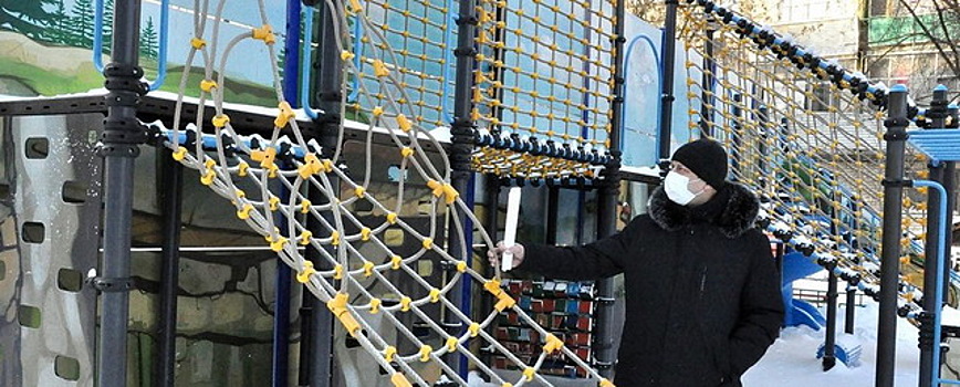 В Электрогорске проверили очистку снега на общественных территориях