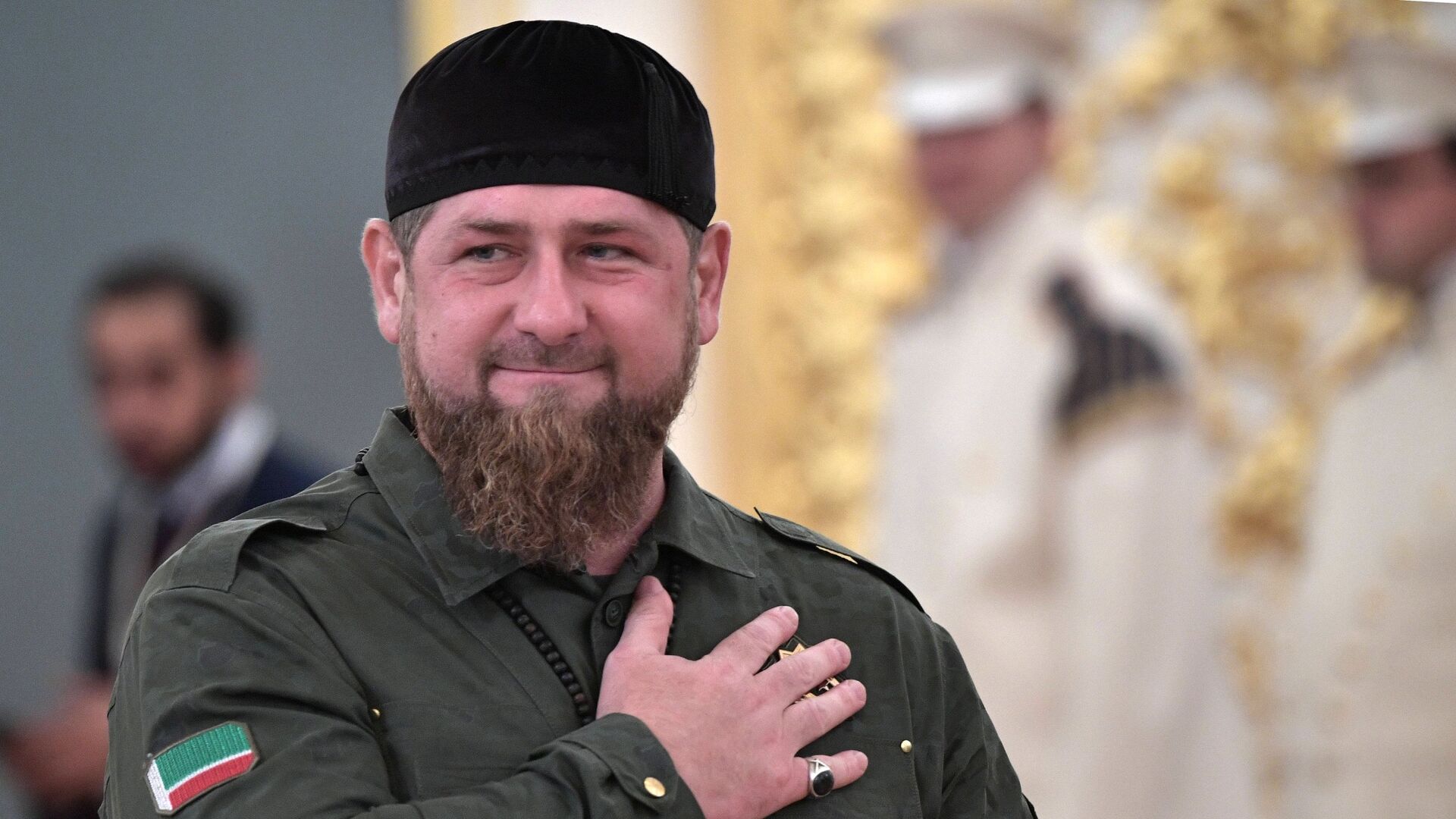 Кадыров сделал селфи с Путиным