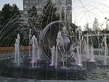 В Ноябрьске заработал центральный фонтан