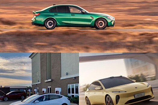 BMW M3 против Tesla Model 3 против Nio ET5