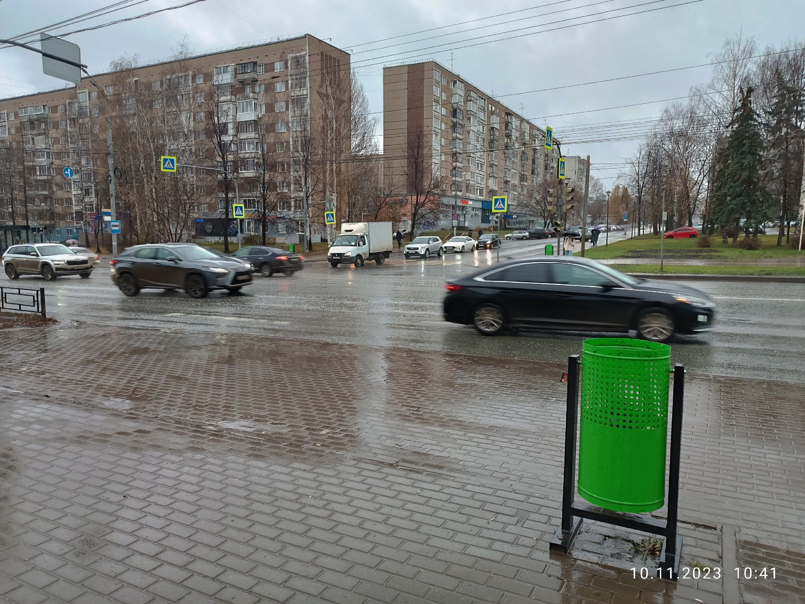 У администрации Ижевска перестал работать светофор