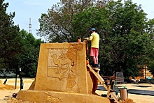 Новые статуи появятся на Фестивале песочной скульптуры в горсаду
