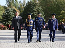 В Ахтубинске открыли стелы и бюсты героям, а также новый храм