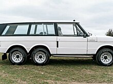 На аукционе eBay продают Range Rover с двумя дверями и шестью колесами