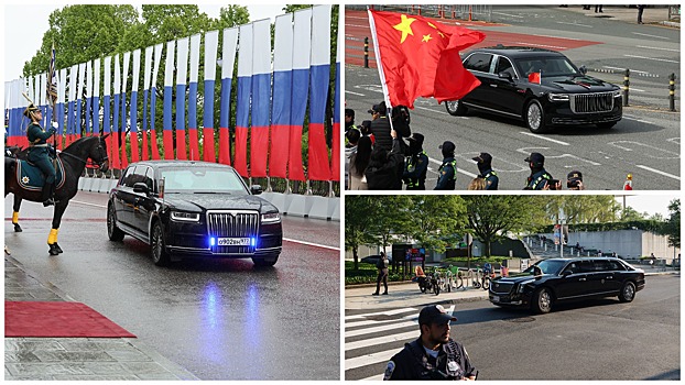 У кого круче? Сравниваем лимузины Путина, Трампа и Си Цзиньпина