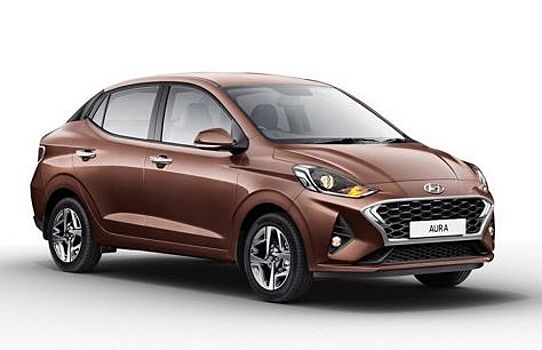 Компания Hyundai представила новый седан Aura для рынка Индии