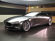 Mazda показала большое четырехдверное купе на 21-дюймовых колесах
