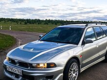 Горячий и мощный японский универсал: Mitsubishi Legnum