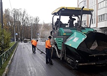 Работы по благоустройству провели в микрорайоне «Град Московский»