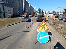 В Челябинске стартовал ремонт дороги на улице Академика Макеева