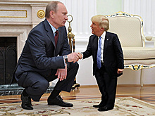 Крошечный Дональд Трамп стал мемом