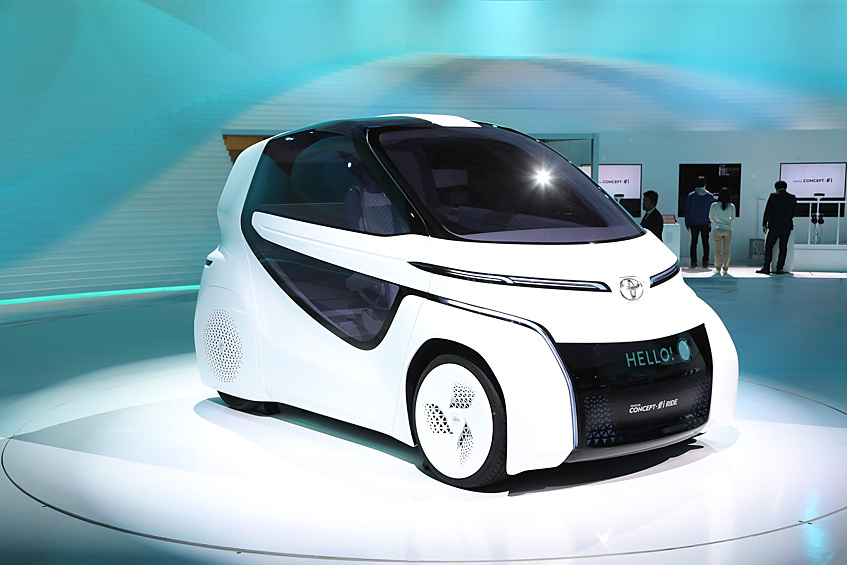Новый сити-кар Toyota Concept-i Ride