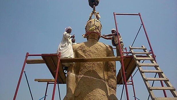 Египтяне восстановили статую Рамзеса Великого