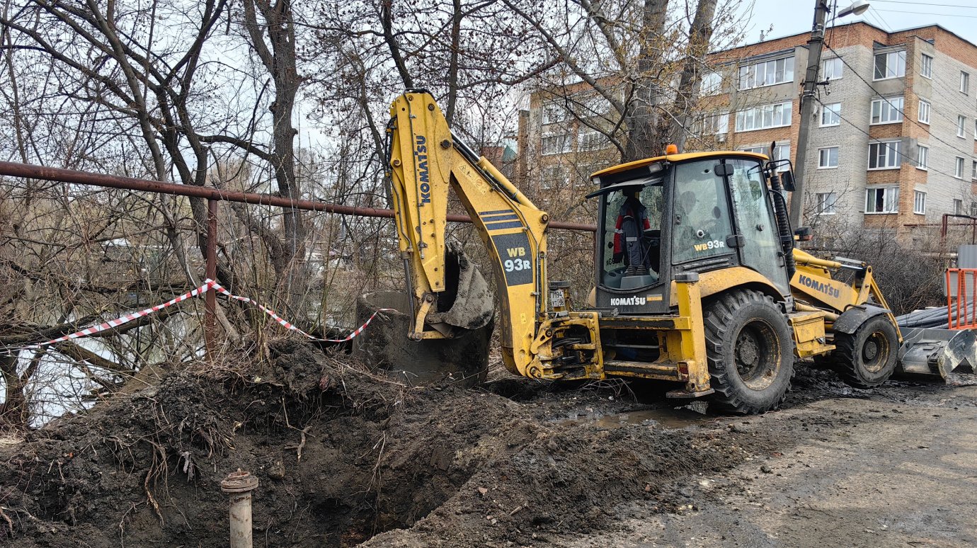На Маяке в Пензе заменили 250 метров водопровода